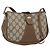 Borsa Sherry Line GG Supreme Web di GUCCI in PVC beige e oro 116 02 024 Auth 151431 D'oro