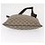 Borsa a spalla GG Supreme in PVC beige e argento di GUCCI 141626 Auth ka605 - vista 11
