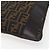 Borsa a Spalla FENDI in Tela Zucca Nera Marrone Oro Auth 156175 Nero D'oro - vista 12