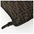Borsa a Spalla FENDI in Tela Zucca Nera Marrone Oro Auth 156175 Nero D'oro - vista 13