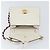 Borsa a mano in pelle GUCCI Sherry Line 2way Bianco Oro Blu Navy 470270 Auth BA8197 D'oro - vista 17
