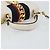 Borsa a mano in pelle GUCCI Sherry Line 2way Bianco Oro Blu Navy 470270 Auth BA8197 D'oro - vista 7