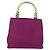PRADA Borsa a Mano Nylon Metallo Viola Oro Auth 155416 D'oro Porpora - vista 2