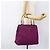 PRADA Borsa a Mano Nylon Metallo Viola Oro Auth 155416 D'oro Porpora - vista 23