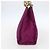 PRADA Borsa a Mano Nylon Metallo Viola Oro Auth 155416 D'oro Porpora - vista 4