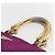 PRADA Borsa a Mano Nylon Metallo Viola Oro Auth 155416 D'oro Porpora - vista 8