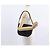Borsa a spalla con catena Christian Dior in pelle nera e oro Auth ka658 Nero D'oro - vista 22