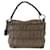 Bolso de Hombro PRADA de Nylon y Cuero Gris Auth ka788 Castaño - vista 2