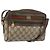 Borsa Sherry Line GG Supreme Web di GUCCI in PVC beige e oro 119 02 087 Auth 154660 D'oro
