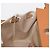 Hermès HERMES Mochila Herbag Lona Cuero Beige Plata Auth bs31446 - vista 23