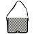 Gucci Borsa a Spalla GG Supreme PVC Blu Navy Oro Auth 147854 D'oro - vista 2