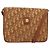 Borsa a Spalla in Tela Trotter Christian Dior Marrone Oro Auth bs31572 D'oro