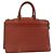 LOUIS VUITTON Borsa a Mano Epi Riviera Marrone M48183 LV Auth bs31553