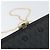 Borsa a spalla in tela a nido d'ape Christian Dior nera e oro Auth 149271 Nero D'oro - vista 14