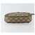 Borsa Sherry Line GG Supreme Web di GUCCI in PVC beige e oro 89 02 066 Auth 156823 D'oro - vista 9
