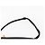 CHANEL Mademoiselle Borsa a Spalla Cotone Nero Oro CC Auth bs31506 D'oro - vista 8