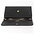 Borsa a spalla in tela a nido d'ape Christian Dior con catena in PVC nera e dorata Auth 148882 - vista 15