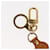 LOUIS VUITTON Takashi Murakami Porte Cles Panda Charm Leather M62637 Auth 150315 Beige  - view 3