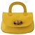 Set da cucire in pelle Gucci Bamboo giallo Auth 147379 - vista 2