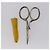 Set da cucire in pelle Gucci Bamboo giallo Auth 147379 - vista 20