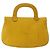 Set da cucire in pelle Gucci Bamboo giallo Auth 147379 - vista 3