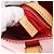 LOUIS VUITTON Monogram Vernis Reade PM Borsa a Mano Rossa M91088 LV Auth BA7437 Rosso - vista 12