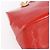 LOUIS VUITTON Monogram Vernis Reade PM Borsa a Mano Rossa M91088 LV Auth BA7437 Rosso - vista 14