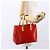 LOUIS VUITTON Monogram Vernis Reade PM Borsa a Mano Rossa M91088 LV Auth BA7437 Rosso - vista 21