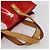 LOUIS VUITTON Monogram Vernis Reade PM Borsa a Mano Rossa M91088 LV Auth BA7437 Rosso - vista 7