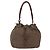 PRADA Borsa a Spalla con Frange in Nylon Kaki Oro Auth bs30567 D'oro Cachi - vista 2