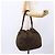PRADA Borsa a Spalla con Frange in Nylon Kaki Oro Auth bs30567 D'oro Cachi - vista 21