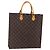 LOUIS VUITTON Borsa Sac Plat Monogram M51140 LV Auth 150436 Monogramma