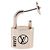 Louis Vuitton Orecchino Lockit Learn in metallo argento Q16091 LV Auth BA7450 - vista 3