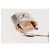 Louis Vuitton Orecchino Lockit Learn in metallo argento Q16091 LV Auth BA7450 - vista 5