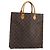 LOUIS VUITTON Borsa Sac Plat Monogram M51140 LV Auth 148111 Monogramma