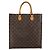 LOUIS VUITTON Borsa Sac Plat Monogram M51140 LV Auth 148111 Monogramma - vista 3