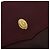 Cartier Borsa a spalla Must Line in pelle Bordeaux e oro Auth ki6147 D'oro Bordò - vista 14