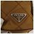 Borsa a Spalla con Catena PRADA Nylon Beige Argento Autentica 140091 - vista 14