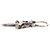 Chrome Hearts Dolch Anhänger Top Charm Ag925 Silber Auth 152463M - Ansicht 10