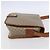 Céline Sac à bandoulière en toile Macadam CELINE PVC Beige Or Auth bs31210 Doré - vue 4