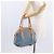 LOEWE Borsa a Mano Anagram Nylon Blu Oro Auth bs31204 D'oro - vista 24