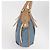 LOEWE Borsa a Mano Anagram Nylon Blu Oro Auth bs31204 D'oro - vista 4