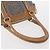 LOEWE Borsa a Mano Anagram Nylon Blu Oro Auth bs31204 D'oro - vista 7