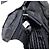 PRADA Borsa a mano in nylon nero argento Auth ka076 - vista 11