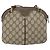 Borsa Sherry Line GG Supreme Web di GUCCI in PVC beige e oro 904 02 047 Auth 149187 D'oro - vista 2