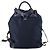 Zaino CÉLINE Circle in nylon blu navy e oro Auth bs30214 D'oro - vista 2