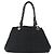 Borsa Tote Salvatore Ferragamo in tela nera e argento Auth BA7338 Nero - vista 13