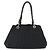 Borsa Tote Salvatore Ferragamo in tela nera e argento Auth BA7338 Nero - vista 2