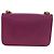 Borsa a Spalla Gancini Chain in Pelle Salvatore Ferragamo Viola Oro Auth 153364V D'oro Porpora - vista 2