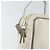 Christian Dior Borsa a spalla in tela a nido d'ape PVC oro bianco Auth BA7994 D'oro - vista 11
